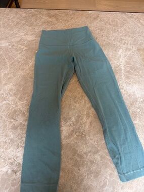 Green lululemon leggings